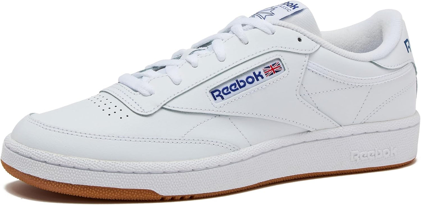 Mens Club C 85 Mens Tennis Shoes, Casual Fashion White Sneakers for Men