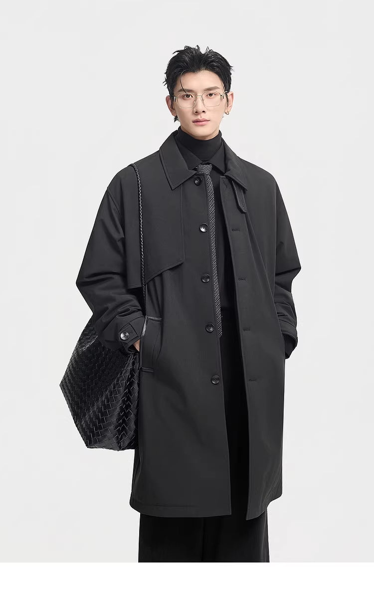 Men's Mid-Length Down Jacket For Winter