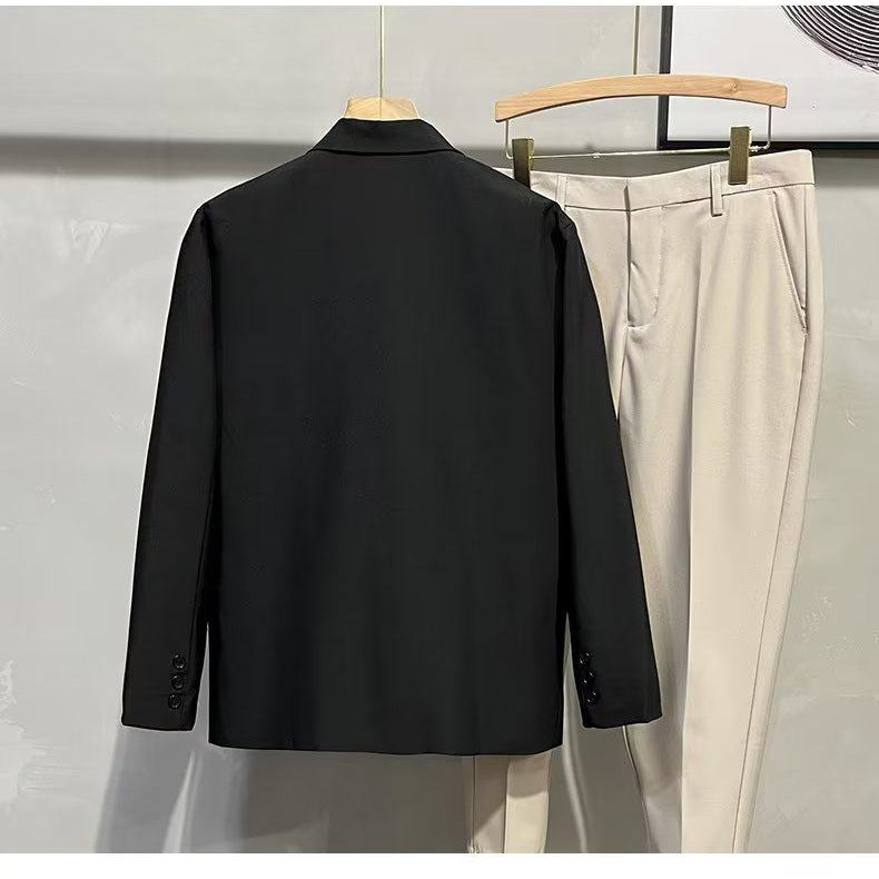 Mens Trendy Versatile British-style Casual Blazer