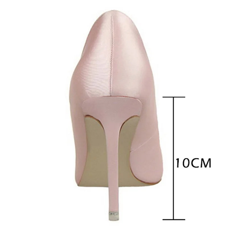 Shoes Rhinestone Women Pumps Stiletto Women Shoes Sexy High Heels Wedding Shoes Luxurious Women Heels Party Shoes Female